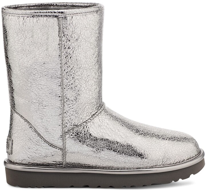 white sparkly uggs