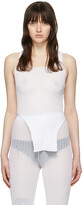 Thumbnail for your product : a. roege hove White Cotton & Nylon Tank Top