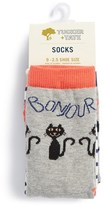 Thumbnail for your product : Tucker + Tate 'Bonjour' Nonskid Crew Socks (3-Pack) (Toddler & Little Kid)