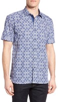 Thumbnail for your product : Bugatchi Shaped Fit Graphic Sport Shirt