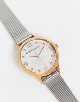 Thumbnail for your product : BCBGMAXAZRIA Generation contrast metal watch