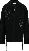 Thumbnail for your product : Faith Connexion Star-Embellished Hood Jacket