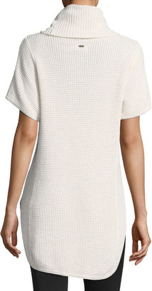 UGG Selby Short-Sleeve Cowl-Neck Sweater