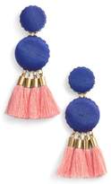 Thumbnail for your product : David Aubrey Fabric Post Tassel Earrings