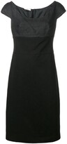 Thumbnail for your product : Prada Pre-Owned 1990s Two-Tone Fitted Dress
