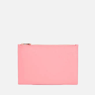 Aspinal of London Women's Essential Pouch Large Blossom/ Pink Metallic