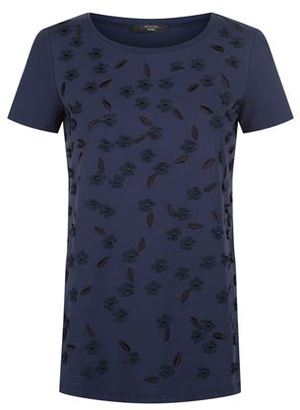 Max Mara Weekend Novak Appliqué Flower T-Shirt