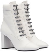 Thumbnail for your product : Prada Lace-Up Heeled Boots