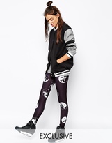 Thumbnail for your product : Hype X ASOS Leggings With All Over Ying Yang Print