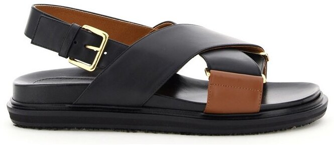 Marni Black Women's Sandals | Shop the world's largest collection 