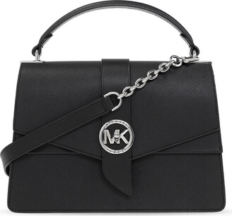 MICHAEL Michael Kors ‘Greenwich Medium’ Shoulder Bag - Black