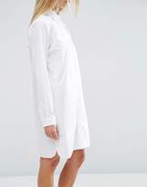 Thumbnail for your product : ASOS DESIGN cotton mini shirt dress