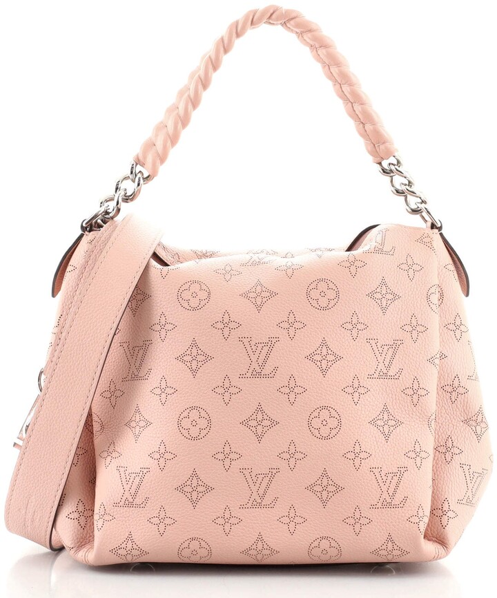 louis vuitton pink leather bag