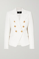 Thumbnail for your product : Balmain Double-breasted Cotton-blend Tweed Blazer