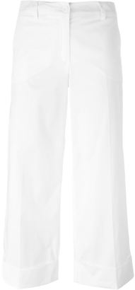 P.A.R.O.S.H. cuffed trousers - women - Cotton/Spandex/Elastane - S