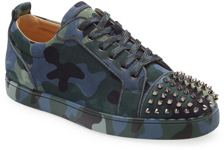 Louis Orlato Camouflage Sneakers in Multicoloured - Christian