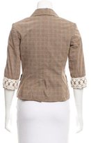 Thumbnail for your product : Robert Rodriguez Cropped Blazer