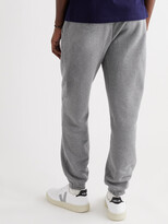 Thumbnail for your product : Ninety Percent Melange Loopback Organic Cotton-Jersey Sweatpants - Men - Gray