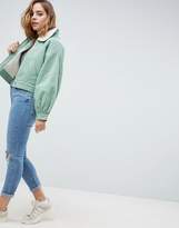 Thumbnail for your product : ASOS Petite PETITE Utility Jacket with Borg Collar
