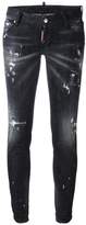 Thumbnail for your product : DSQUARED2 Jennifer distressed stonewash jeans