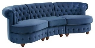 Curved Tufted Sofa | Shop the world’s largest collection of fashion