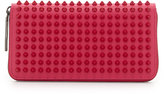 Thumbnail for your product : Christian Louboutin Panettone Spiked Zip Wallet, Pink