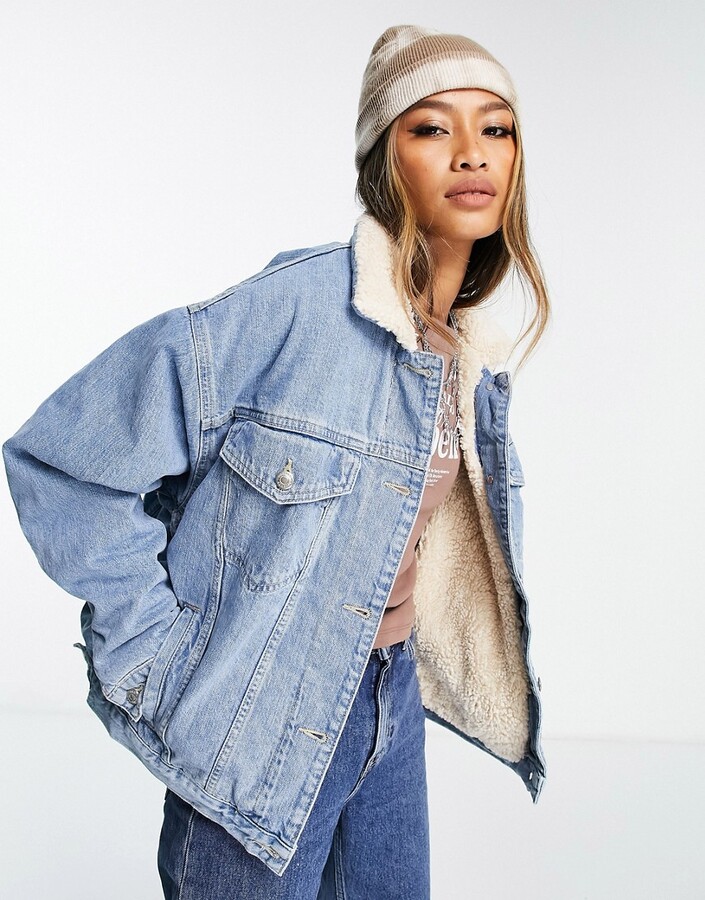 topshop denim jacket