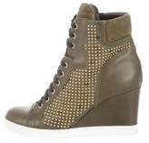 Thumbnail for your product : Michalsky MCM x Studded Visetos Wedge Sneakers