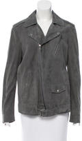 Thumbnail for your product : Theory Suede Moto Jacket w/ Tags