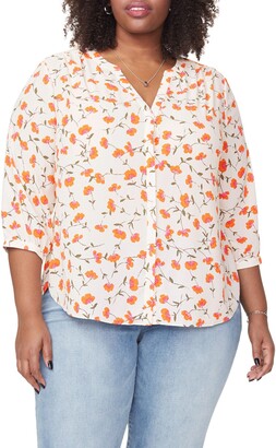 nydj plus size tops