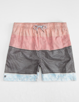 Thumbnail for your product : Micros Floral Mens Elastic Waist Shorts