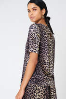 Thumbnail for your product : Qontrast X Na Kd Leopard Velvet Top Leopard