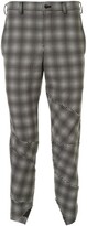 Thumbnail for your product : Comme des Garcons Optical-Print Trousers