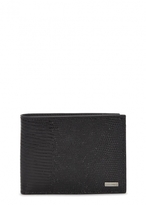 Thumbnail for your product : Dolce & Gabbana Black lizard effect leather wallet