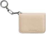 Thumbnail for your product : Burberry Link Detail Leather ID Card Case Charm