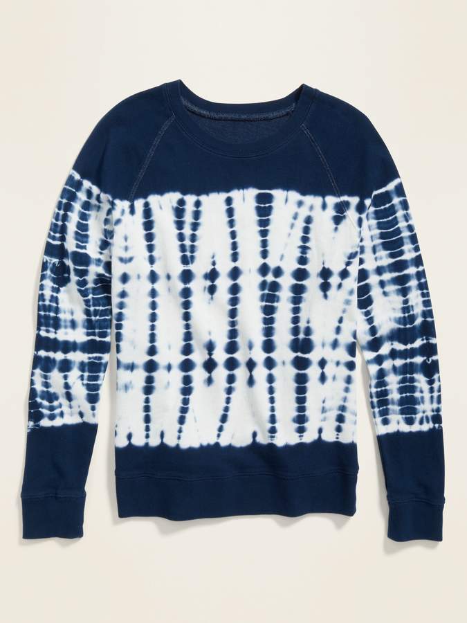 Relaxed Vintage Crew-Neck Sweatshirt for Women