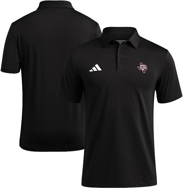 Men's adidas Black Texas A&M Aggies Ultimate 365 Polo