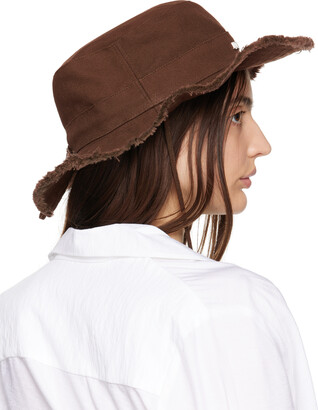 Jacquemus Brown 'Le Bob Artichaut' Beach Hat - ShopStyle