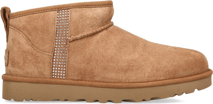 UGG Classic Ultra Mini Bling Ankle Boots