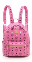 Thumbnail for your product : MCM Stark Sprinkle Stud Small Backpack