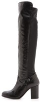 Thumbnail for your product : Kurt Geiger Carvela Wooden Knee High 50/50 Boots