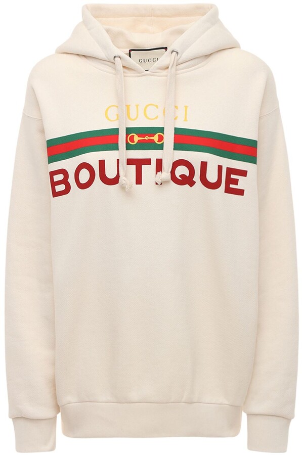White Gucci Hoodie | ShopStyle