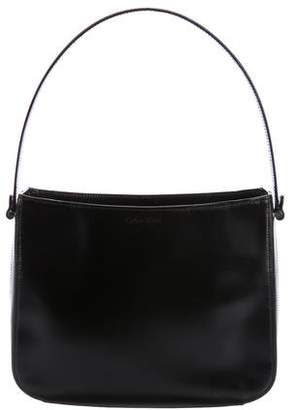 Calvin Klein Collection Smooth Leather Shoulder Bag