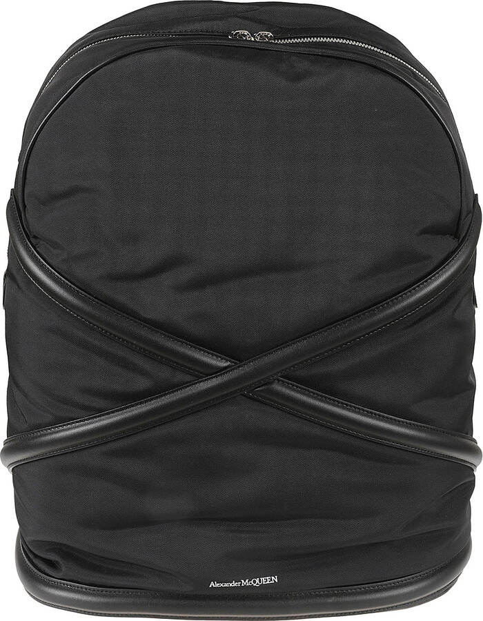 Alexander McQueen Logo Strap Top Zip Backpack ShopStyle