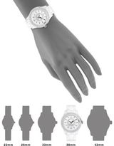 Thumbnail for your product : Christian Dior VIII Diamond & White Ceramic Bracelet Watch