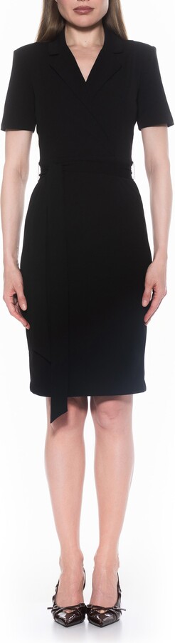 Lynne Belted Sheath Dress