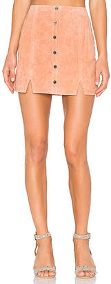Obey Soho Suede Skirt