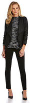 Thumbnail for your product : Antonio Melani Therese Leather Embossed Jacket