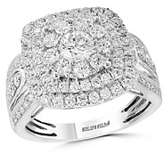 Bloomingdale's Diamond Cluster Ring in 14K White Gold, 1.85 ct. t.w. - 100% Exclusive