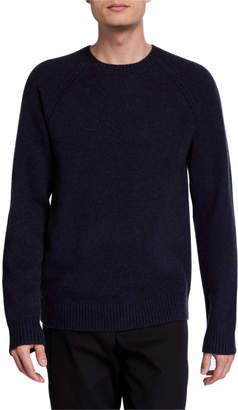 Vince Men's Crewneck Raglan Long-Sleeve Sweater